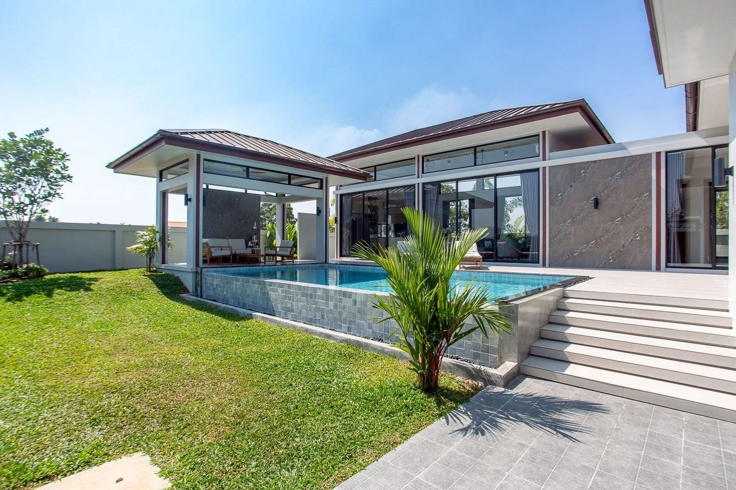 New Modern 3 Bedroom Pool Villa in Hua Hin – For Sale (Pre-Sale)