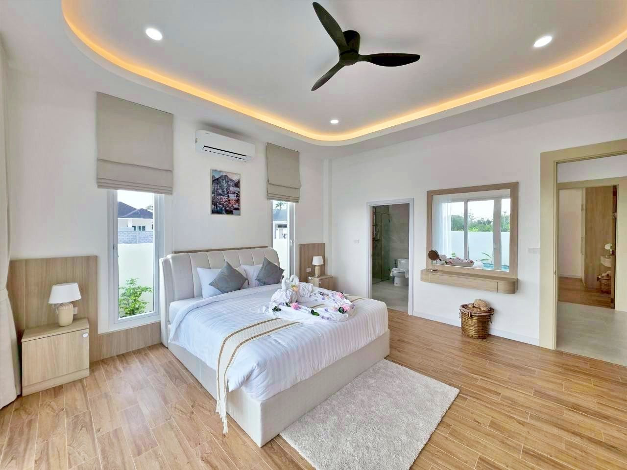 New Modern 3 Bedroom Pool Villa in Hua Hin – Soi 70 (Ready to Move In)